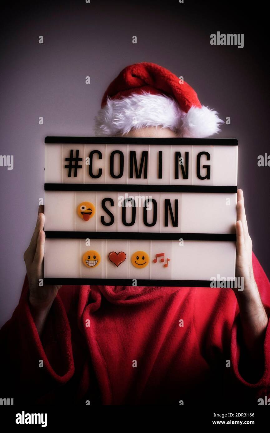 Christmas coming soon hi-res stock photography and images - Alamy