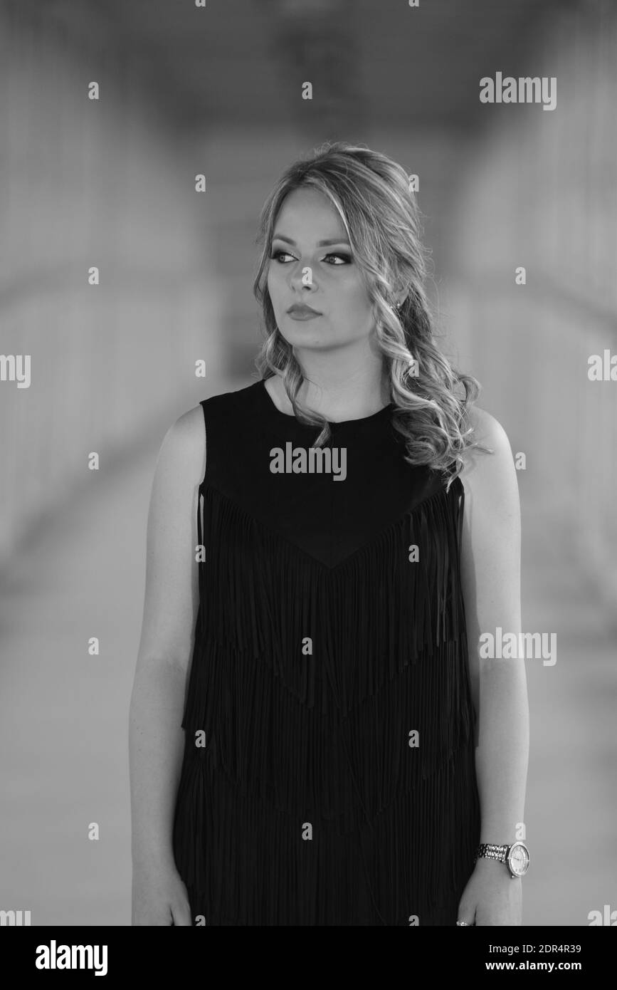 Black and white photoshoot hi-res stock photography and images - Alamy
