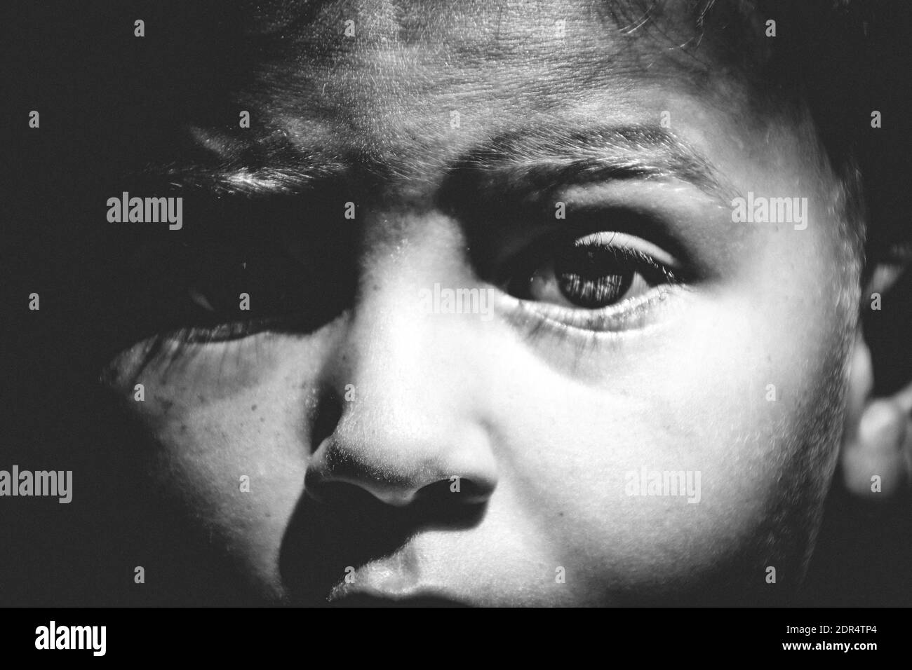 Crying Eye Black and White Stock Photos & Images - Alamy