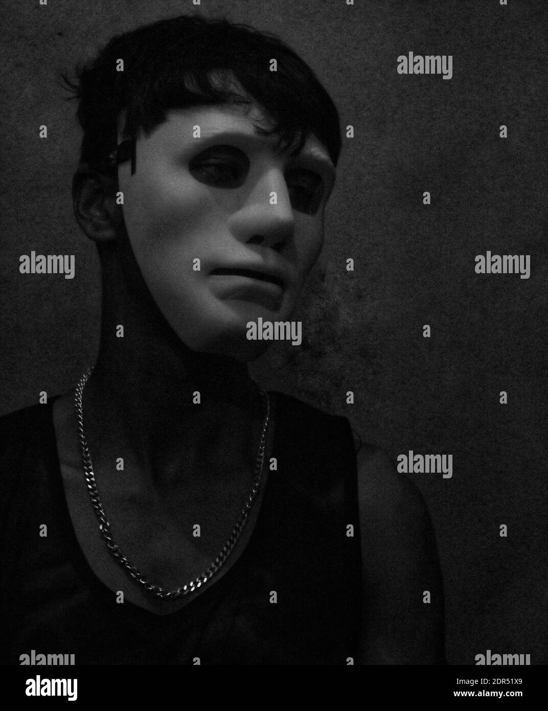 The Mask Boy Stock Photo Alamy