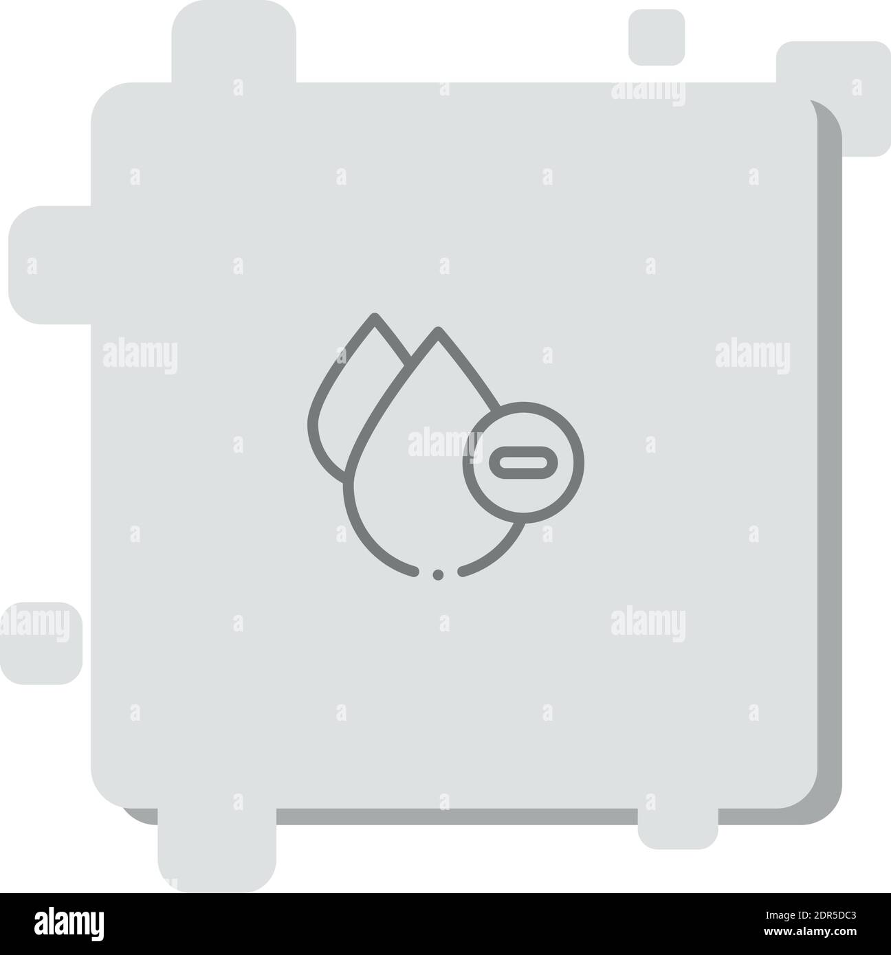 drops vector icon modern simple vector illustration Stock Vector Image ...