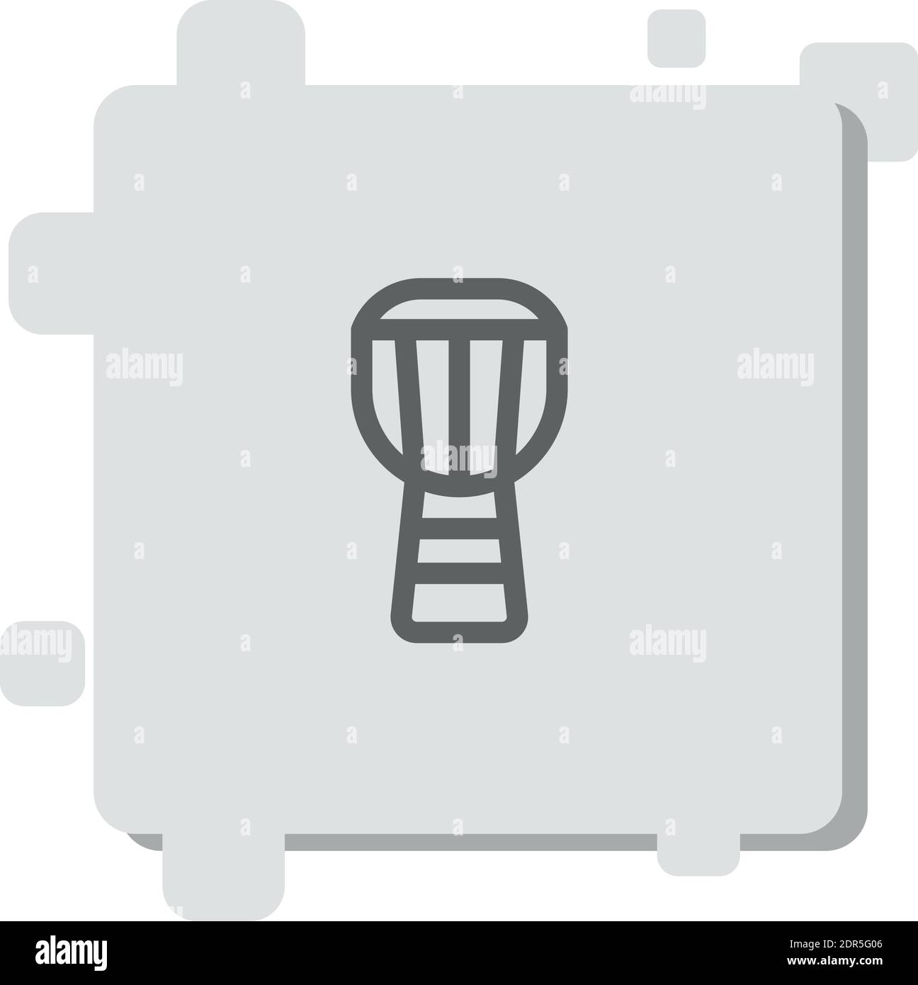 djembe vector icon modern simple vector illustration Stock Vector Image ...