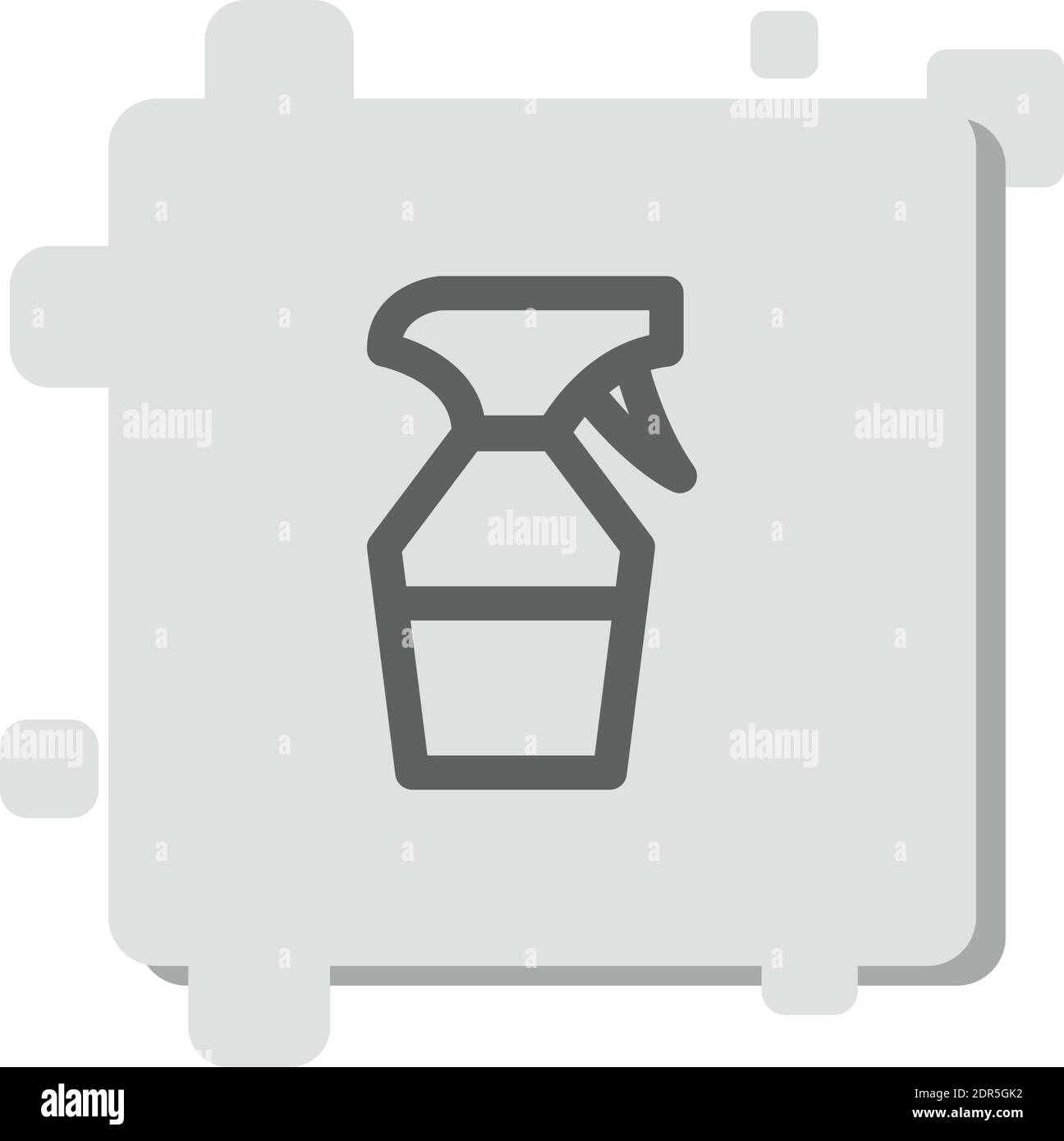 spray vector icon modern simple vector illustration Stock Vector Image ...