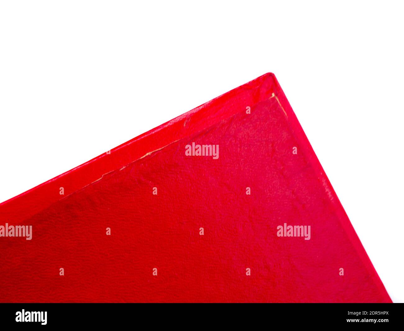 The red box from metal spoon object. Stock Photo