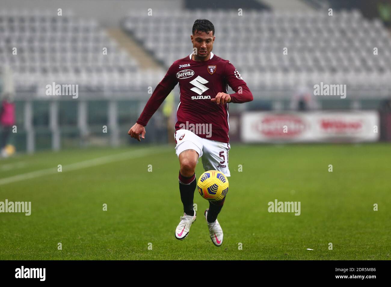 Armando Izzo of Torino FC during the Serie A football match between Torino  FC and Bologna FC at Olympic Grande Torino Stadium on December 20, 2020 in  Stock Photo - Alamy
