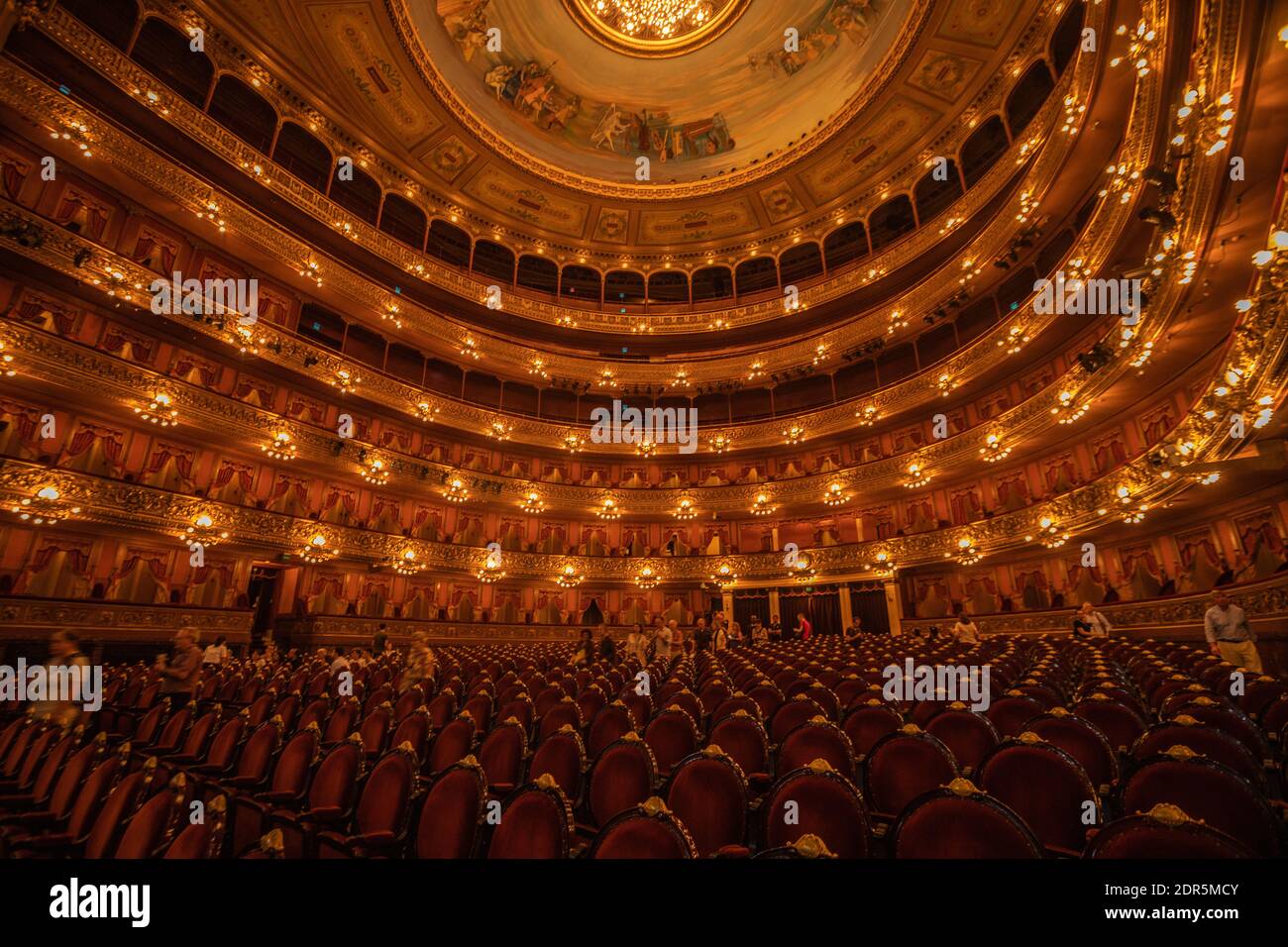 Teatro Colon in Buenos Aires Stock Photo