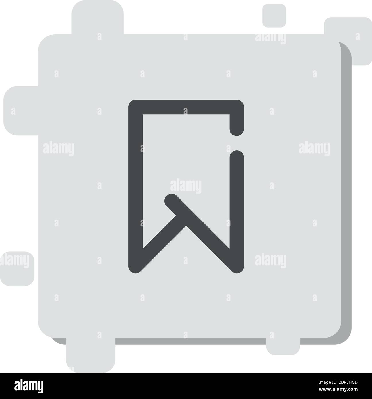 bookmark vector icon modern simple vector illustration Stock Vector ...