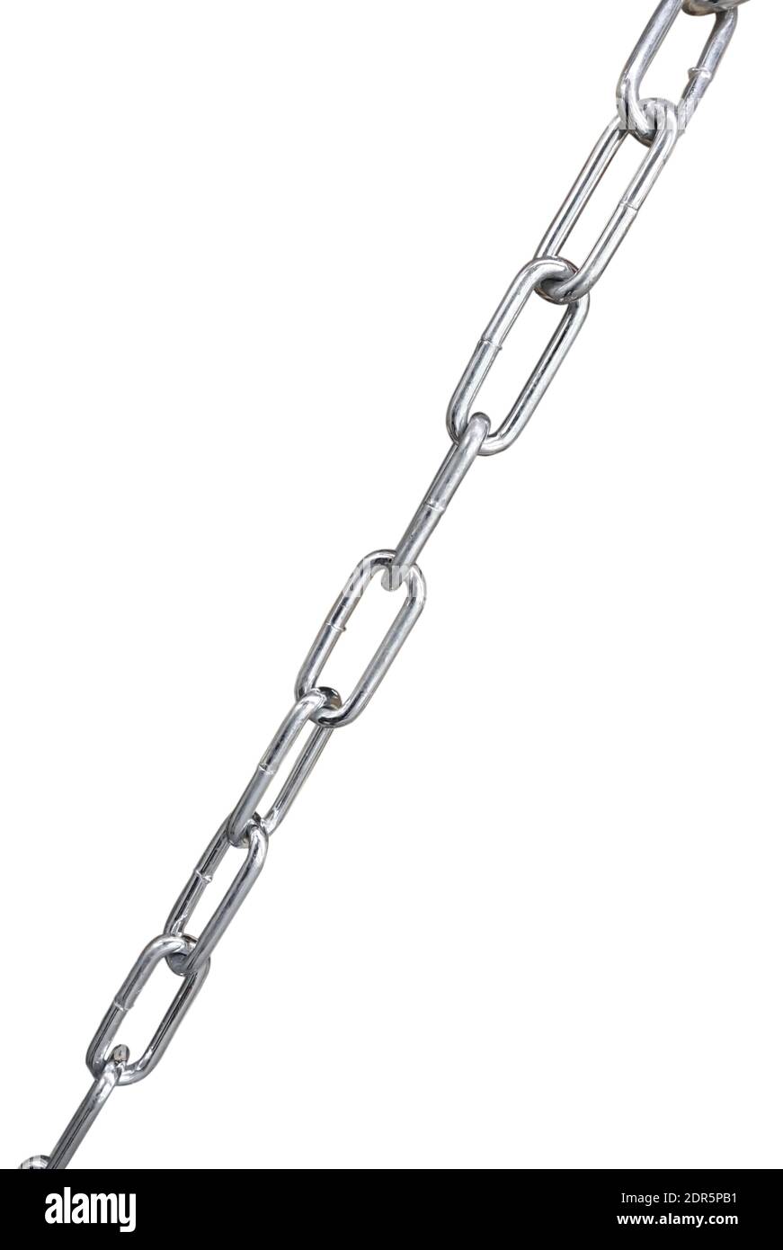 Chain isolated on white background Stock Photo - Alamy