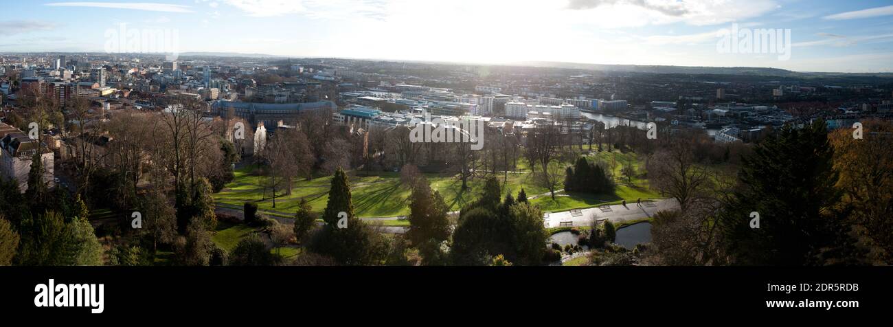 Panorama, Brandon Tower, Bristol Stock Photo