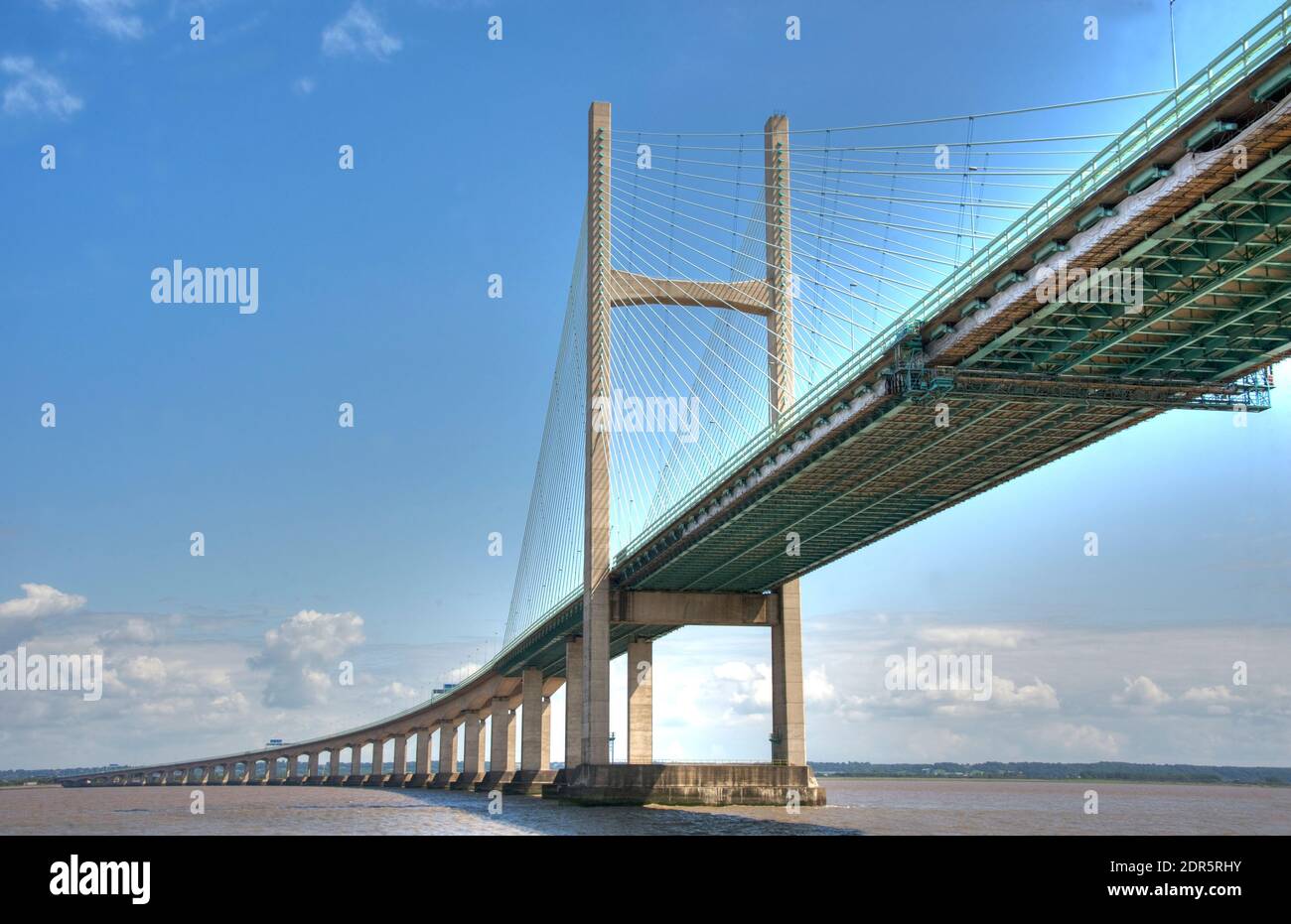 New Severn Bridge Stock Photo