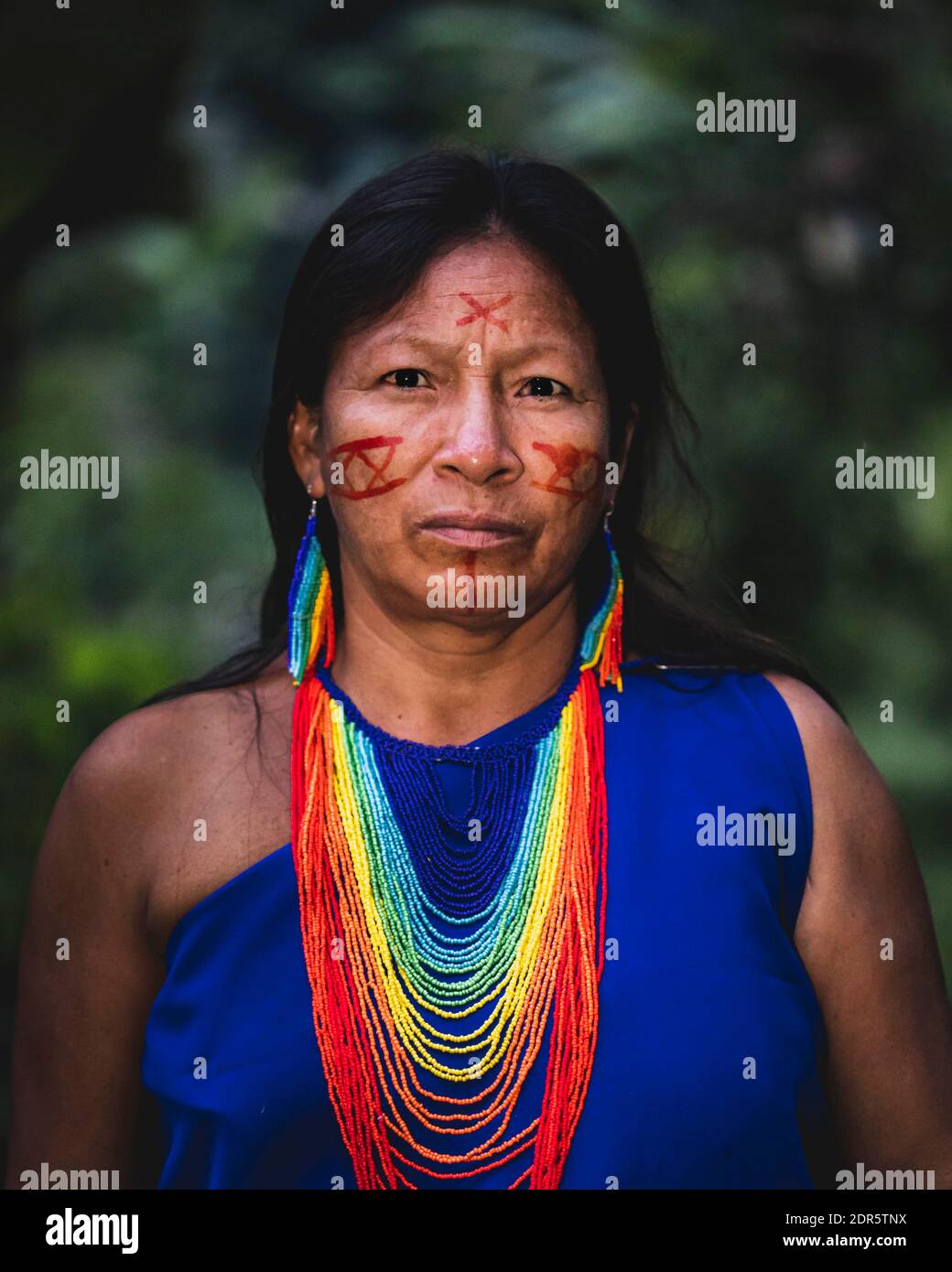 Shuar Territory, Amazon, Ecuador Stock Photo