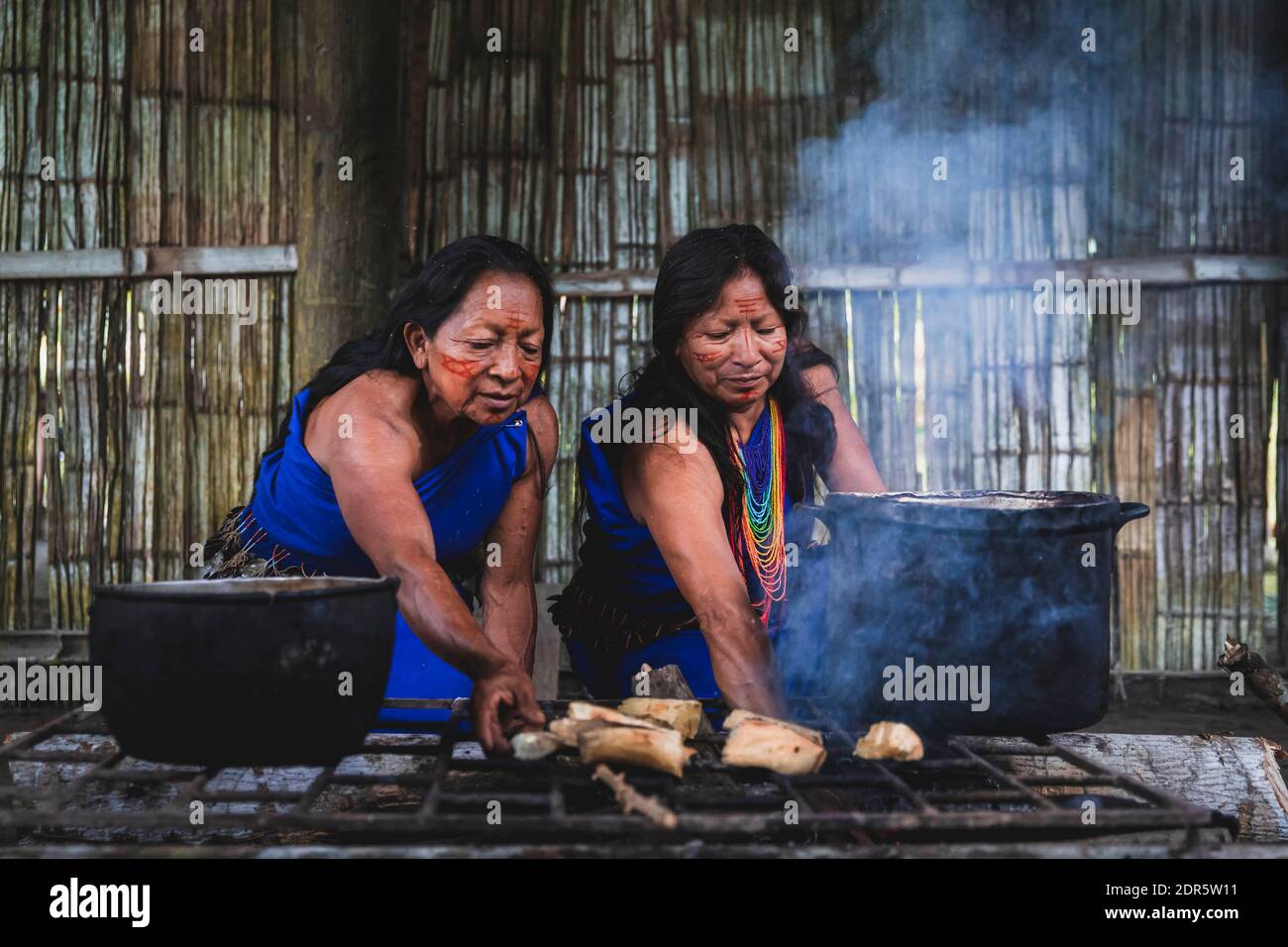 Shuar Territory, Amazon, Ecuador Stock Photo