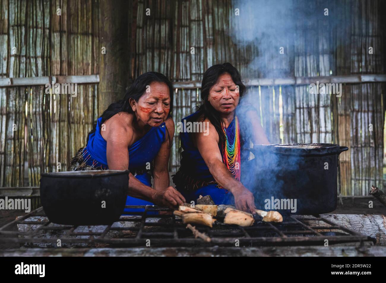 Shuar Territory, Amazon, Ecuador Stock Photo