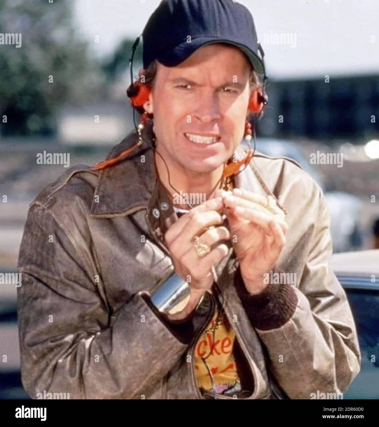 THE A-TEAM NBC TV series 1983-87 with Dwight Schultz Stock Photo