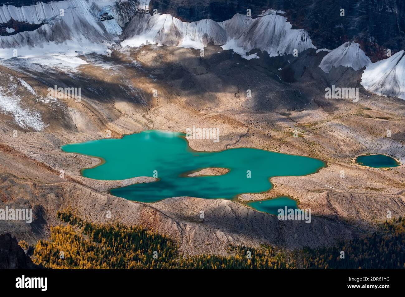 Temple Mountain-Banff National Park Stock Photo