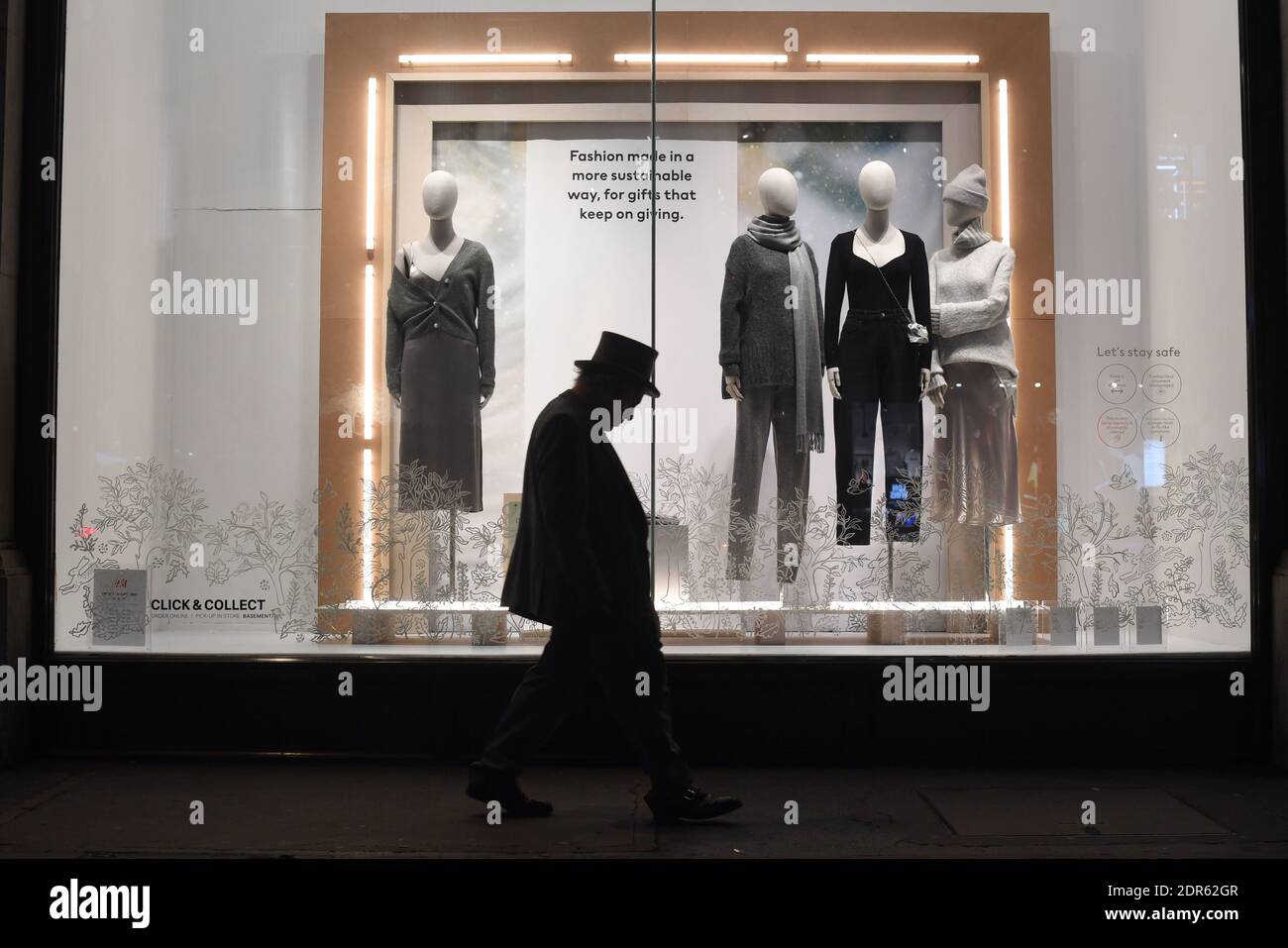 Man Walks Outside Louis Vuitton Store Stock Photo 1125107552