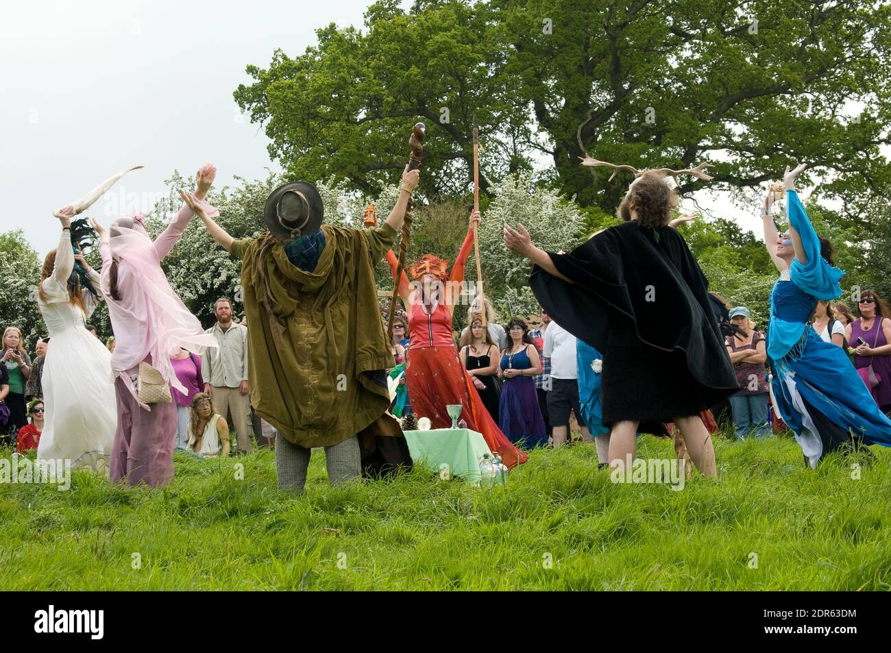 Beltane Festival Where Folk Dressed In Costume Dance Praise & Worship