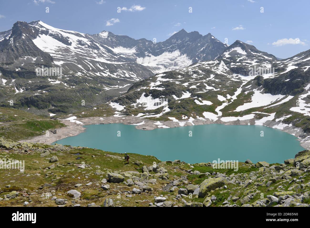 Weissee lake in Salzburger Land Austria Stock Photo