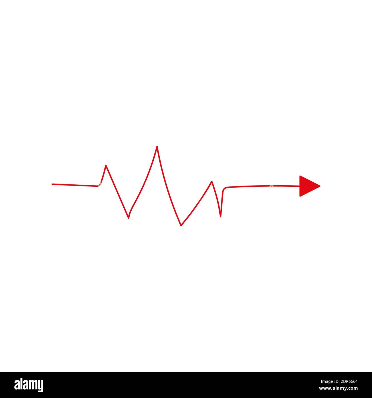 Heart beat monitor pulse line art icon for medical apps and websites ...