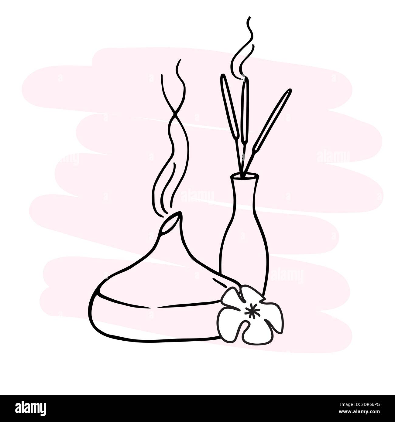 Aromatherapy diffuser Stock Vector Images Alamy