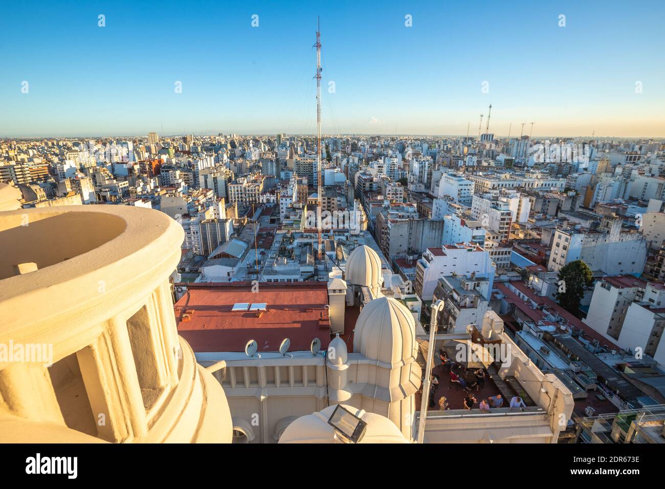 Skyline of Buenos Aires Argentina Stock Photo
