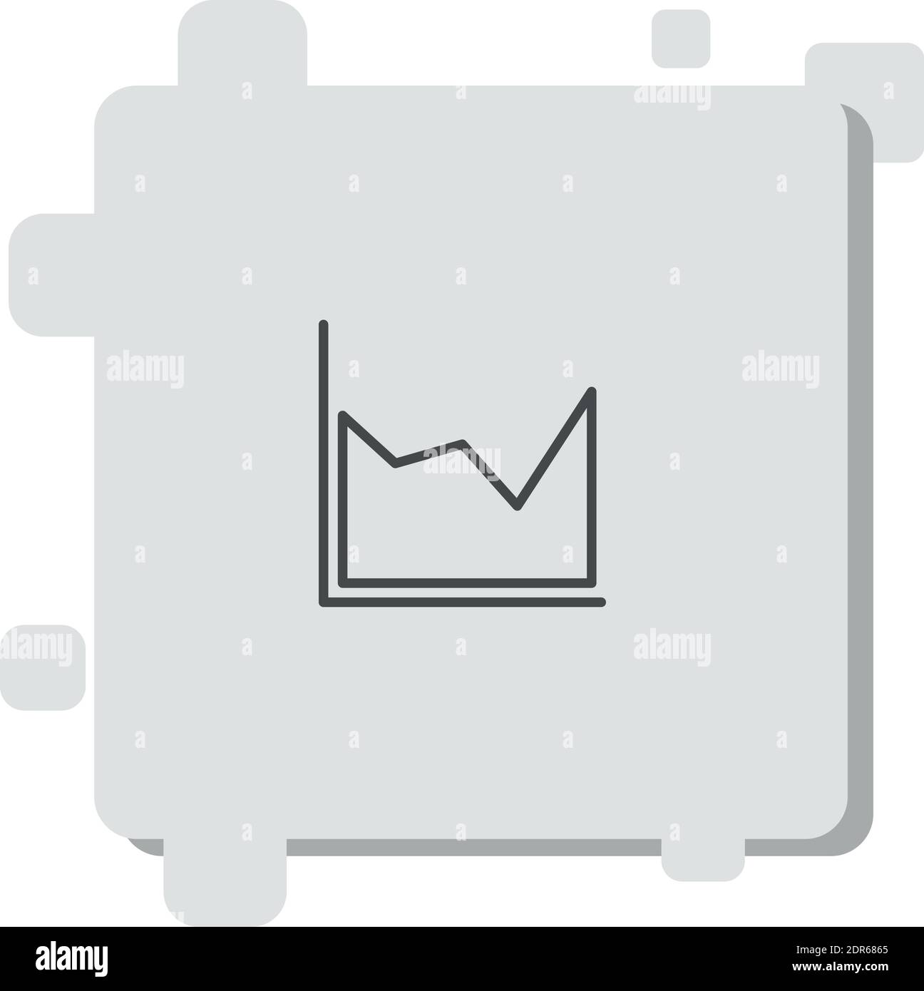 chart vector icon modern simple vector illustration Stock Vector Image ...