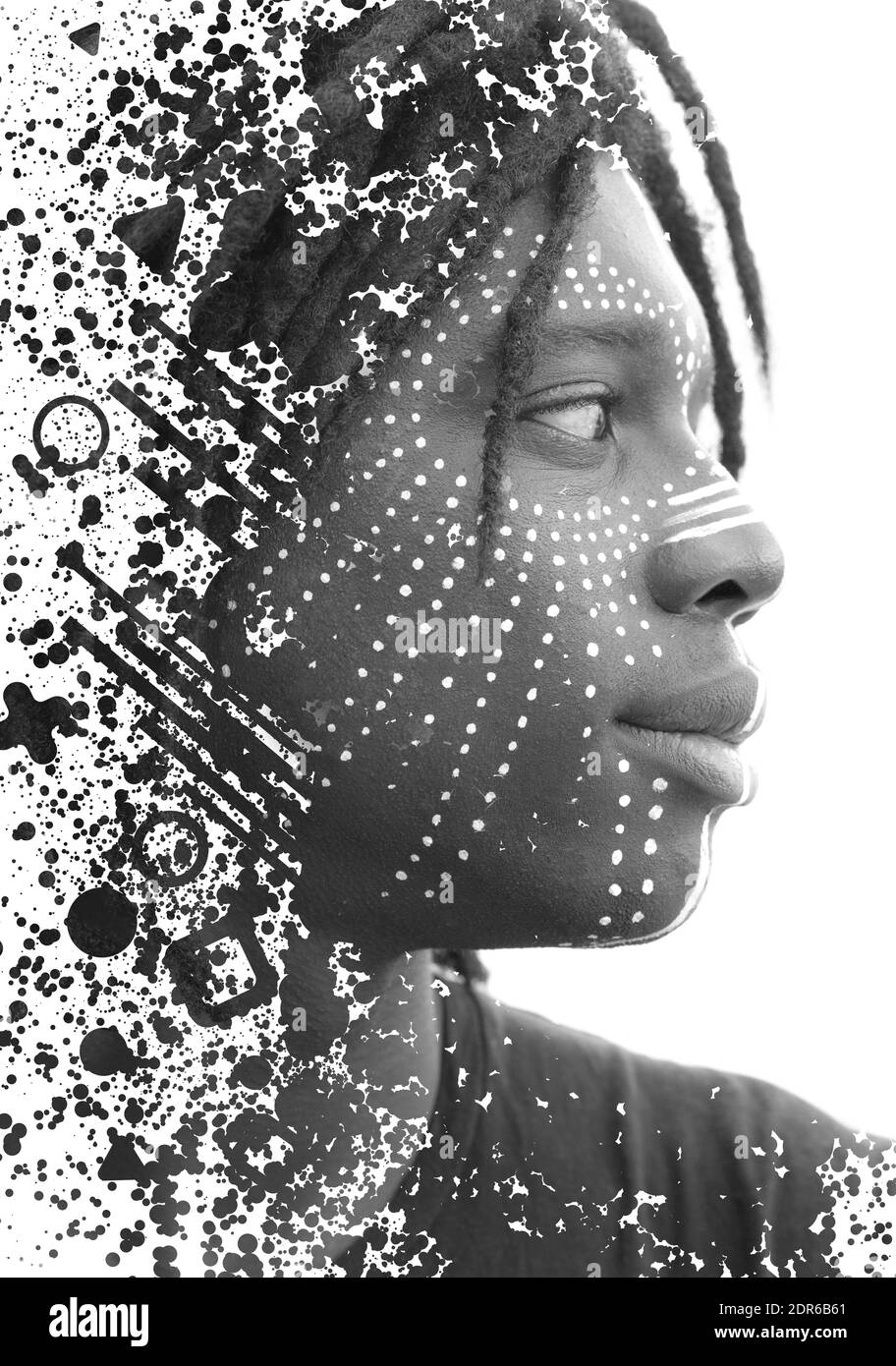 Indigenous figures Black and White Stock Photos & Images - Alamy