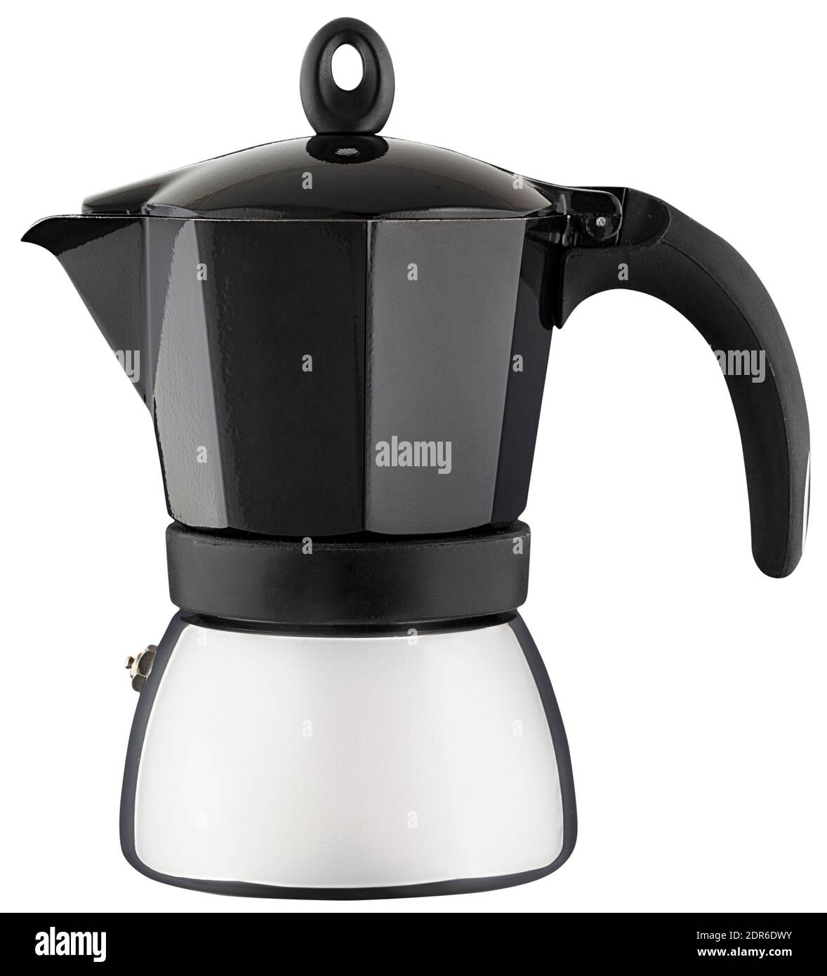 Luxury coffee pot isolated on white Stock Photo