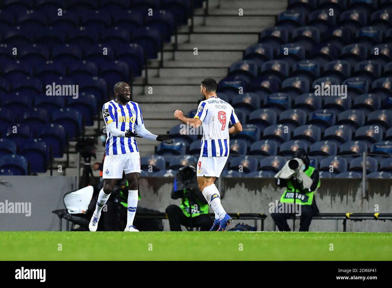 20th December 2020 Dragao Stadium Porto Portugal Portuguese Championship 2020 2021 Fc Porto Versus Nacional Moussa Marega Of Fc Porto Celebrates His Penalty Kick Goal In The 39th Minute 2 0 Stock Photo Alamy