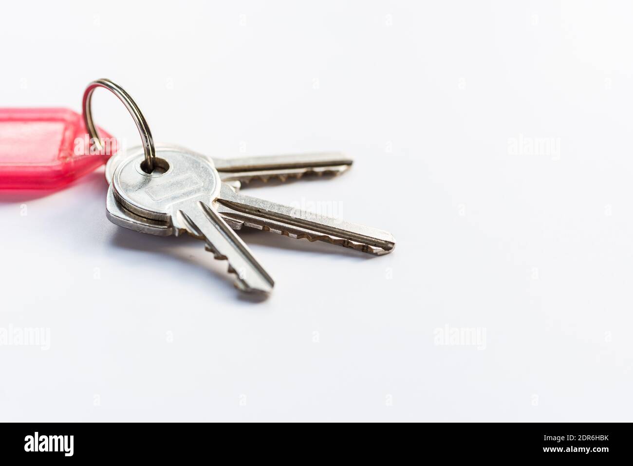 Keys isolated on white background Stock Photo - Alamy