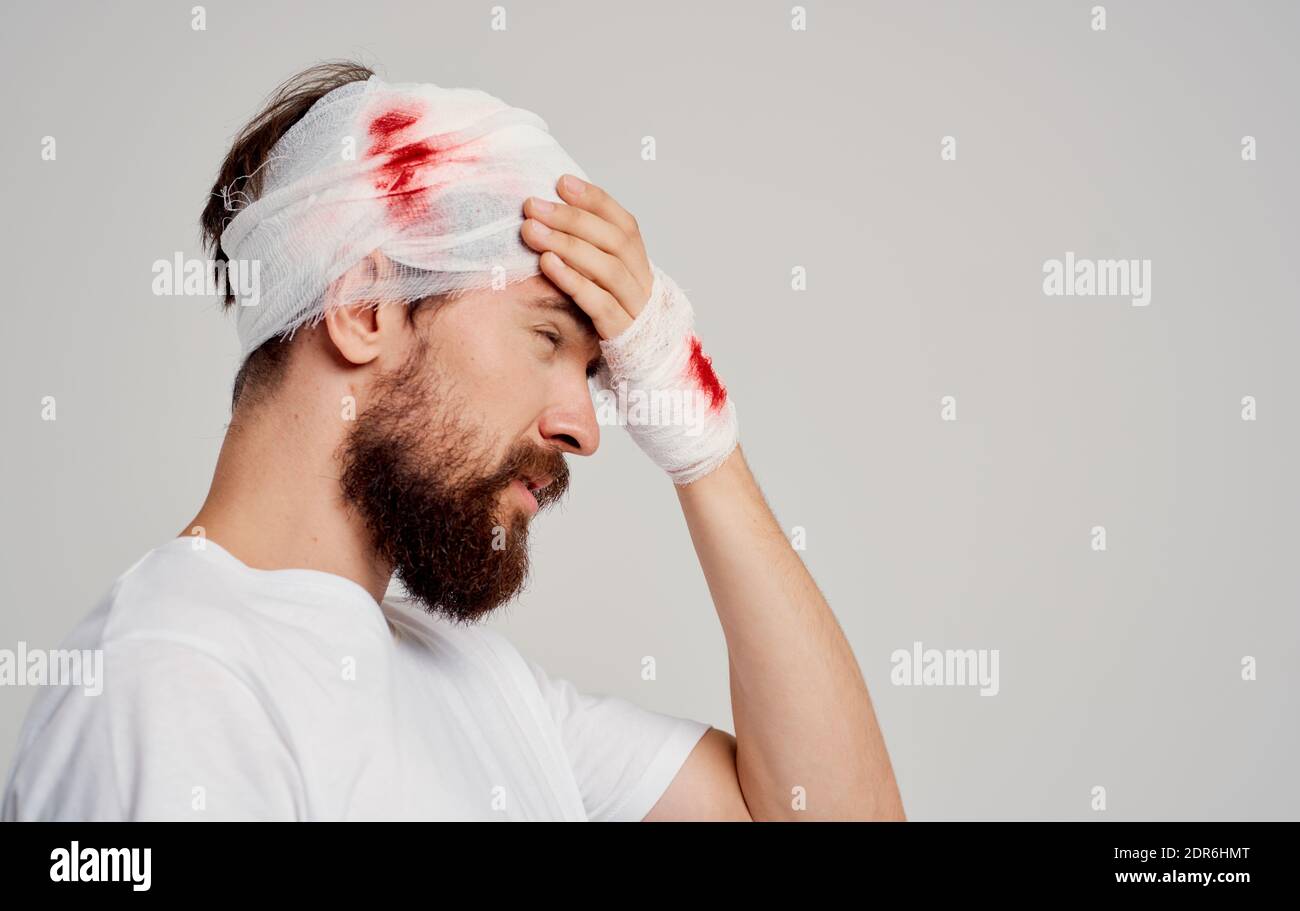 Blood Bandage High Resolution Stock Photography And Images Alamy