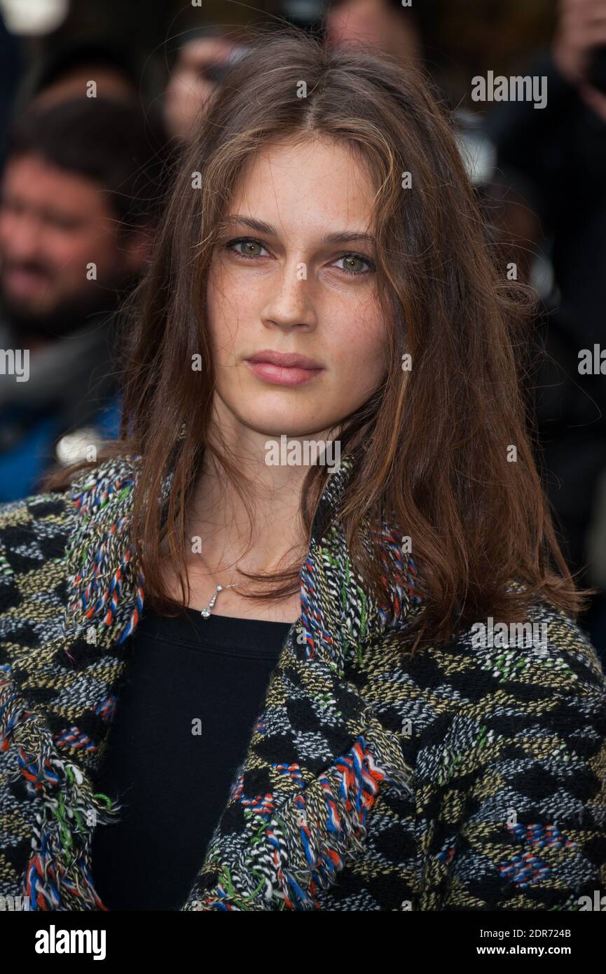 Marine Vacth attending the Chanel show as part of the Paris