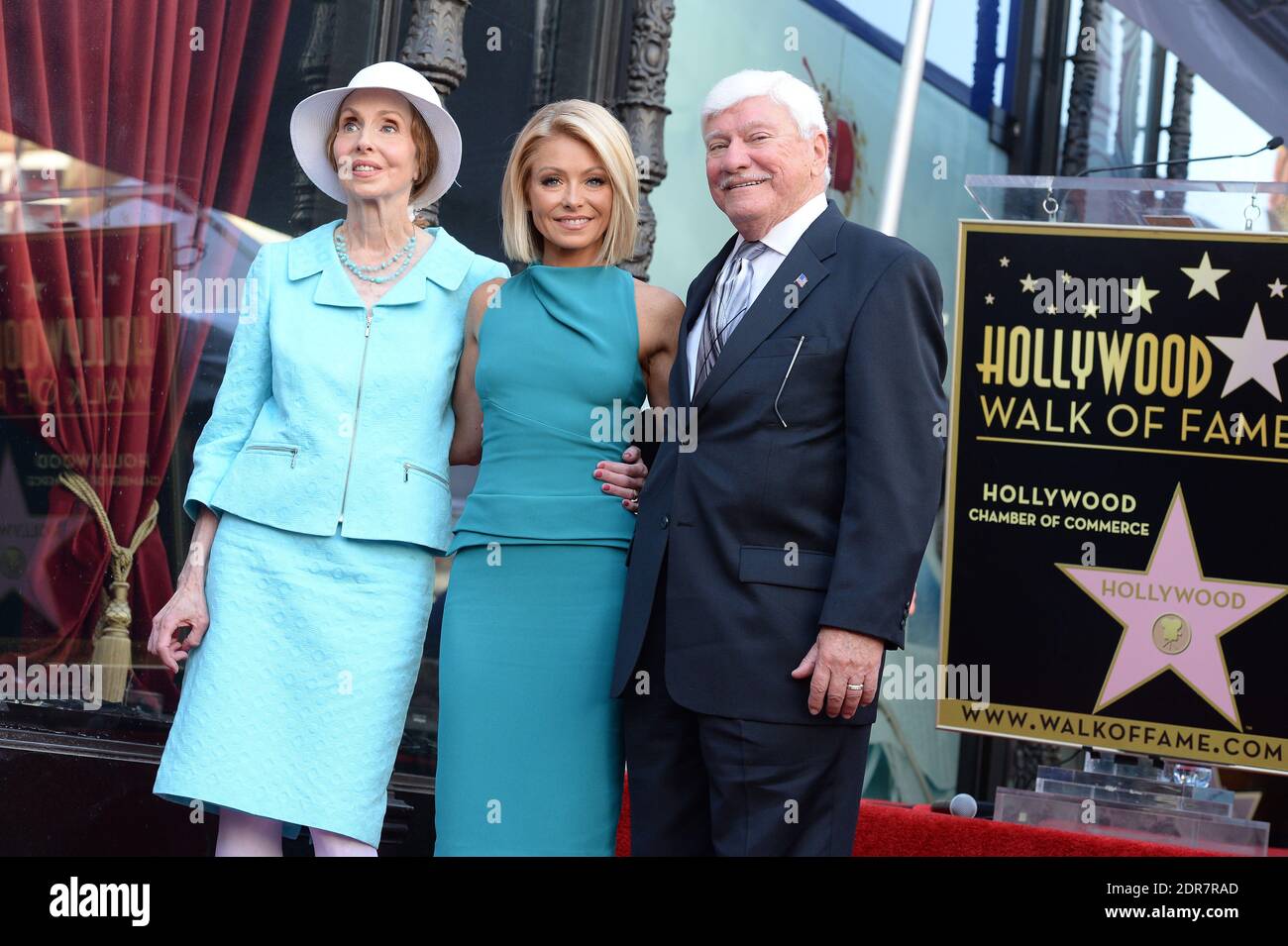 Esther Ripa and Joseph Ripa attend the ceremony honoring Kelly Ripa