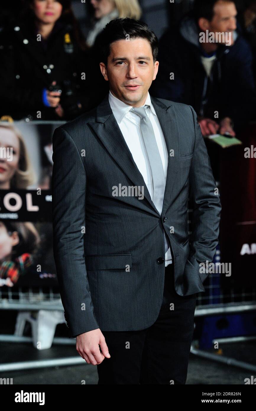 John magaro attending the carol premiere hires stock photography and