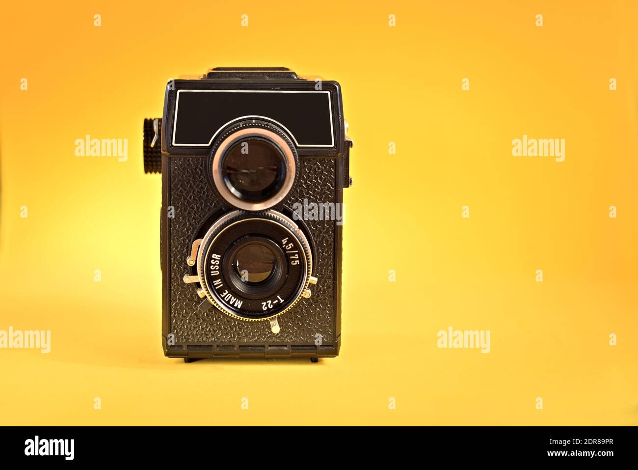 a great vintage camera. a way of understanding photography from the returning past Stock Photo