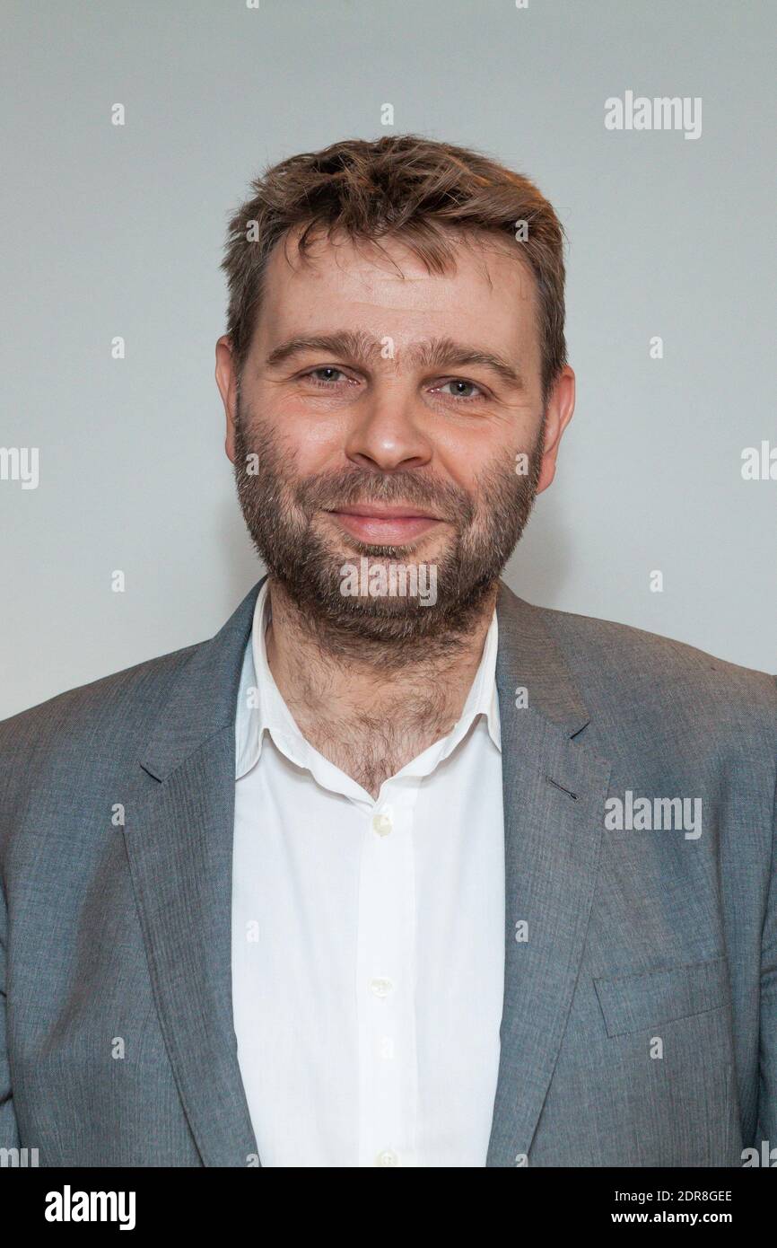 Portrait de Jean Christophe Buisson, Livre 'Les derniers jours des Reines',  lors de l'enregistrement de l'emission de television sur France 3 Les  Grands du Rire a Paris, France le 21 Octobre 2015.