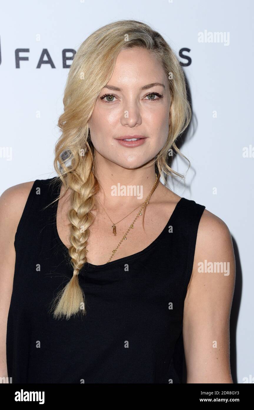 Fabletics Co-Founder Kate Hudson attends the opening of a new Fabletics  store at The Village at Westfield Topanga in Woodland Hills, Los Angeles,  CA, USA, on Octobre 22, 2015. Photo by Lionel
