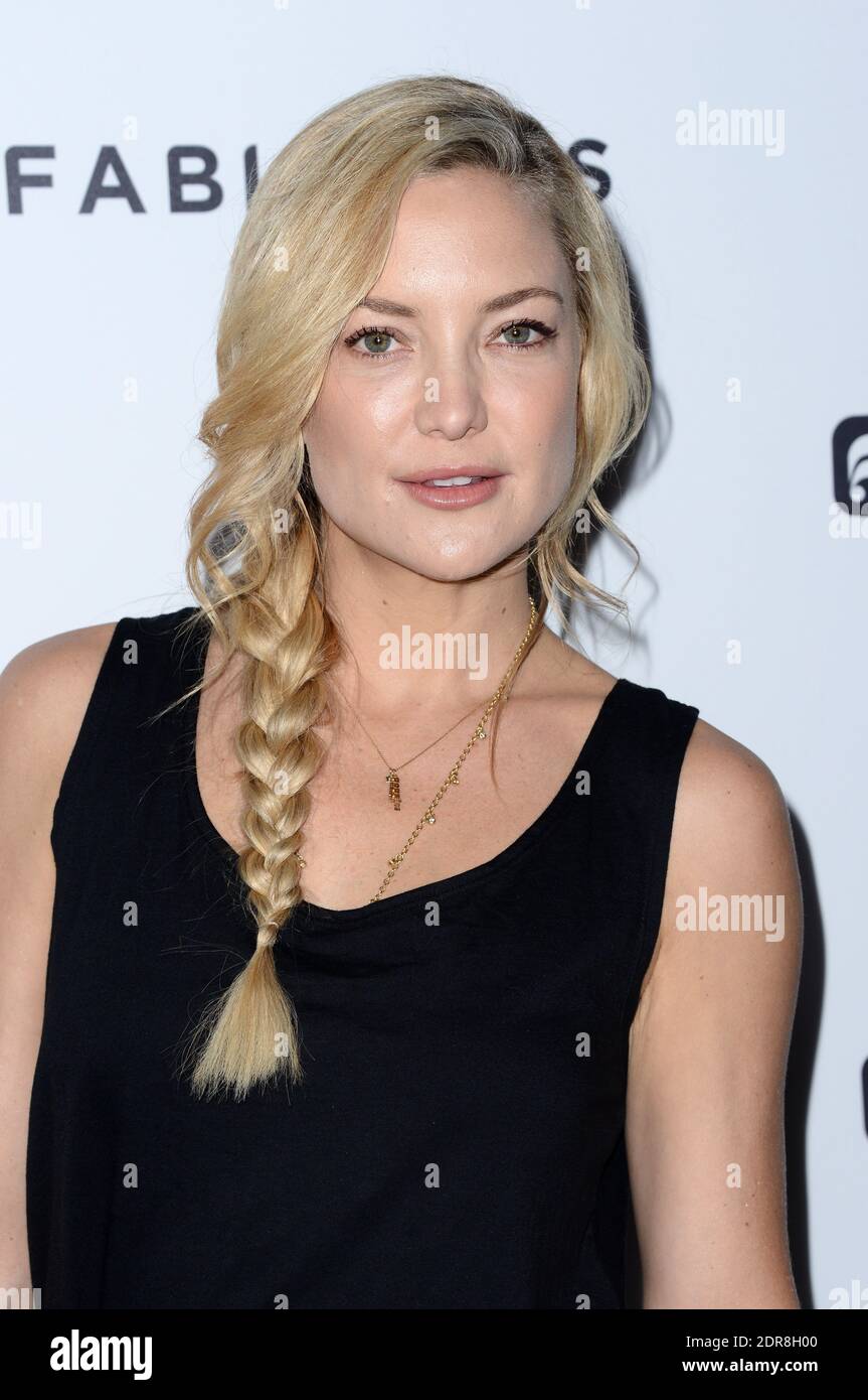 Fabletics Co-Founder Kate Hudson attends the opening of a new