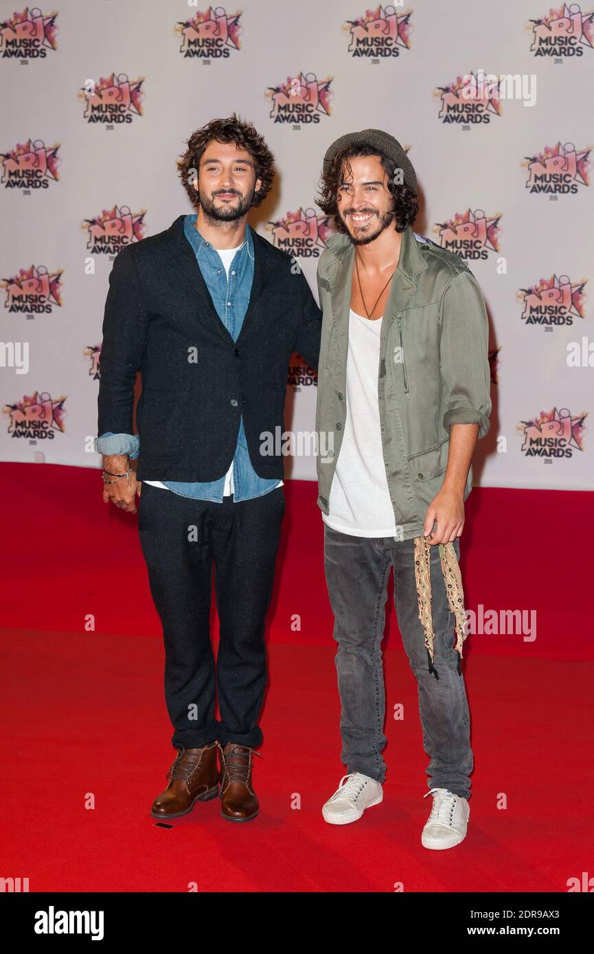 Jeremy Frerot And Flo Delavega From Frero Delavega Arriving To The 17th Nrj Music Awards Ceremony Held At The Palais Des Festivals In Cannes France On November 7 15 Photo By Nicolas
