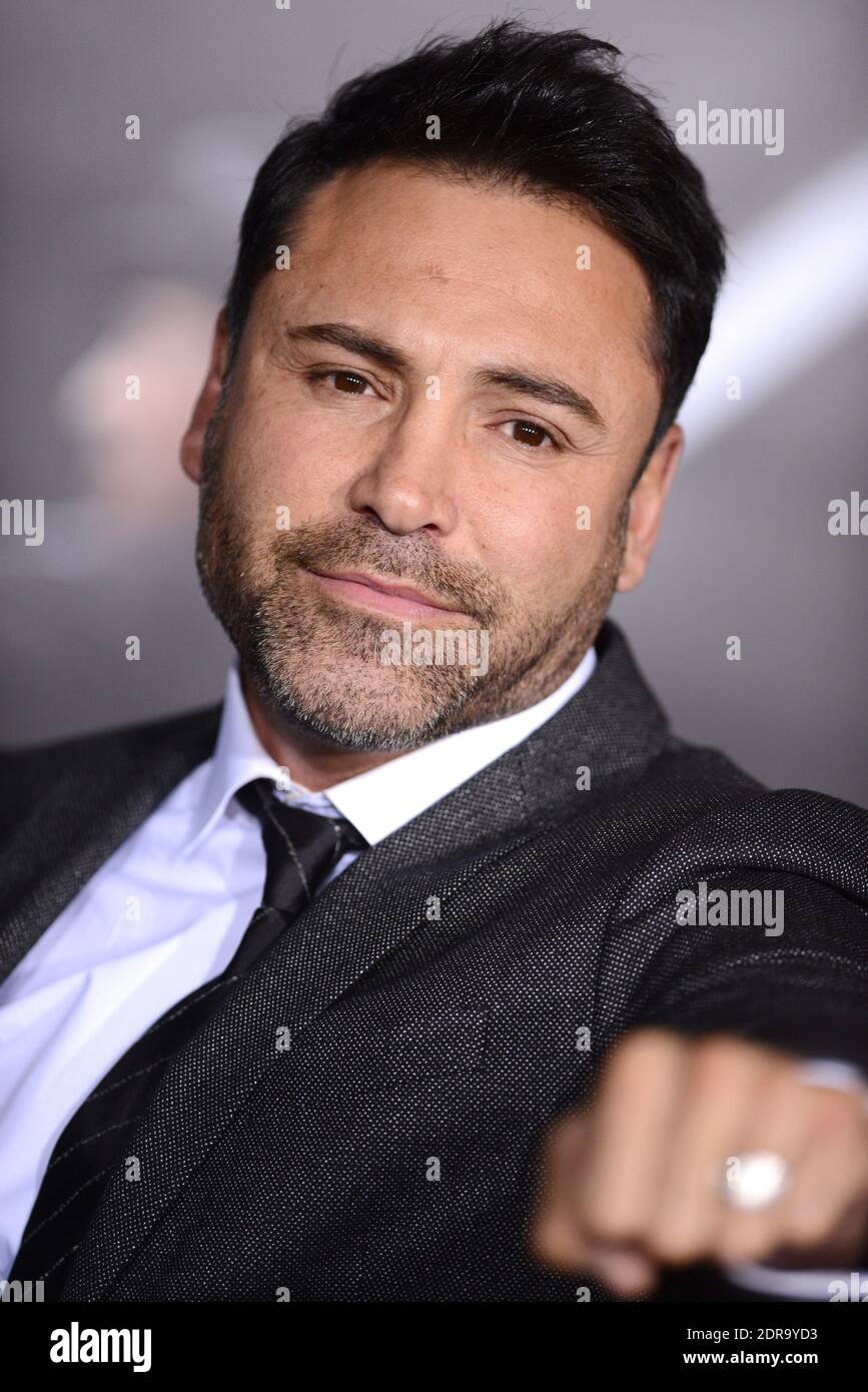 Oscar De La Hoya attends the premiere of Warner Bros Pictures Creed on