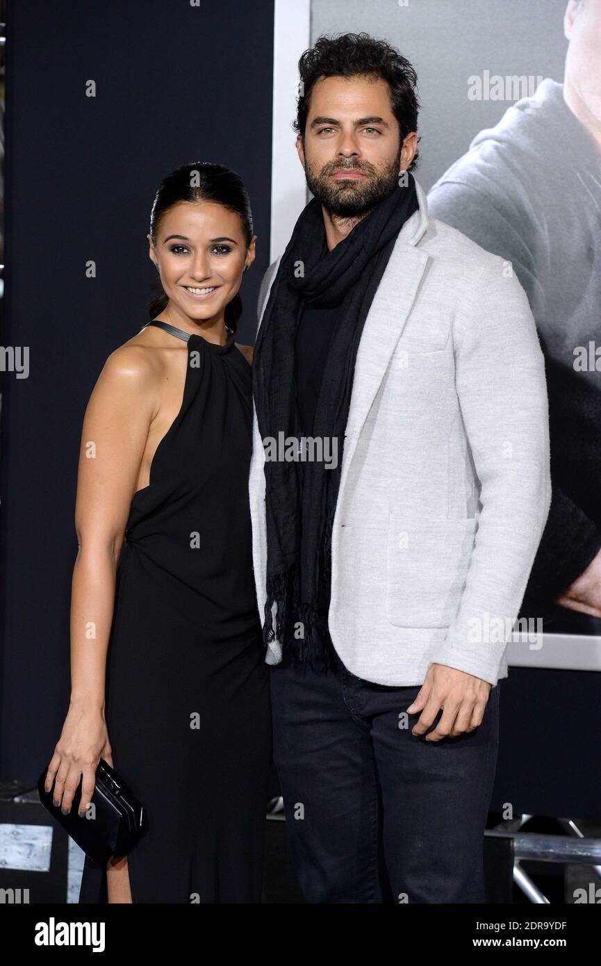 Emmanuelle chriqui and adrian bellani hires stock photography and