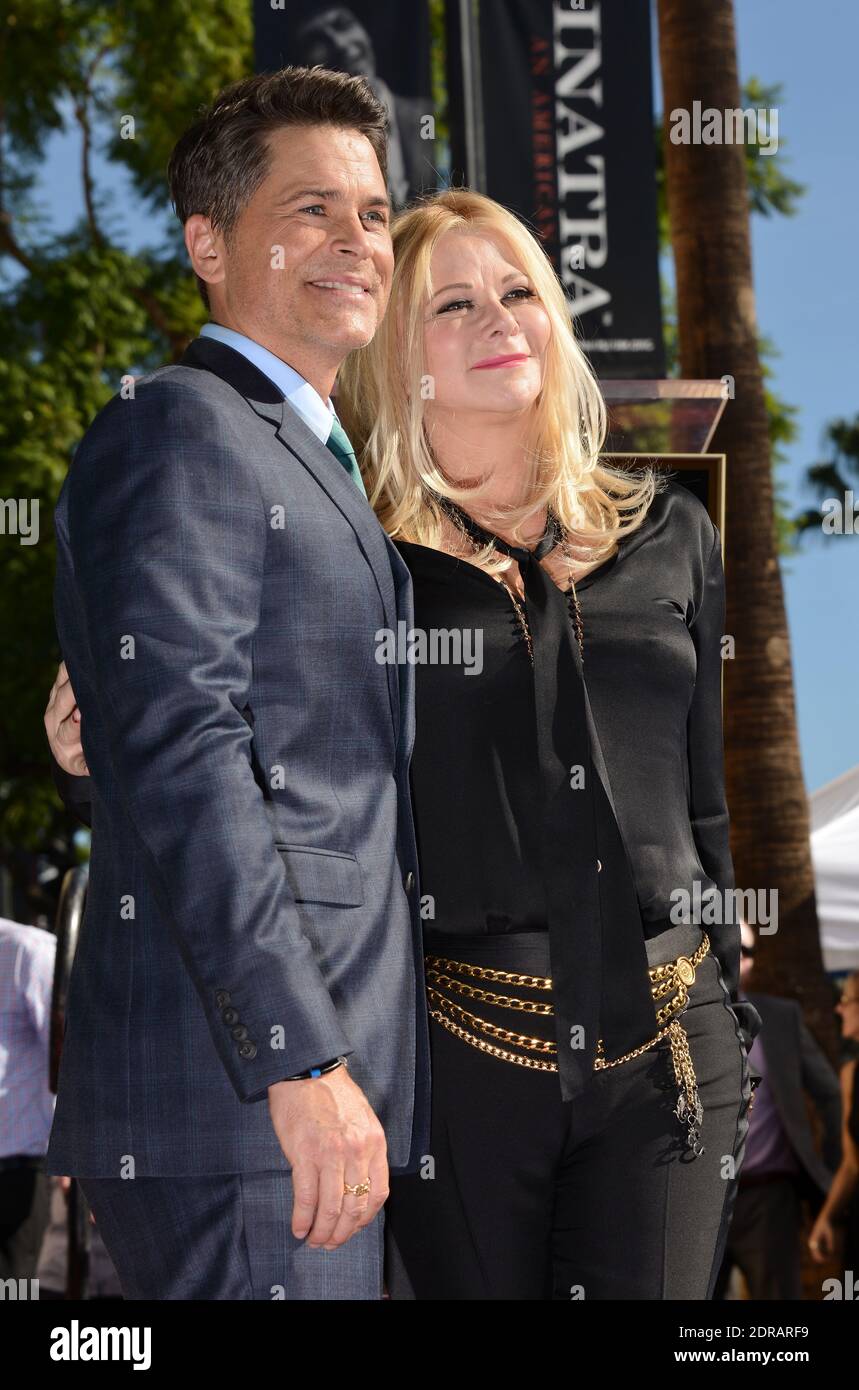 Sheryl Berkoff attends the ceremony honoring her husband Rob Lowe with