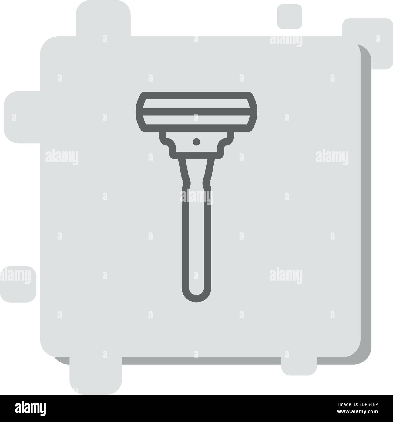 razor vector icon modern simple vector illustration Stock Vector Image ...