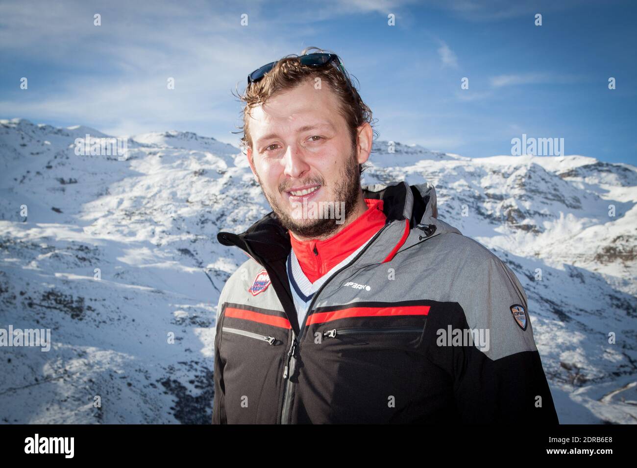 EXCLUSIVE - Amaury Leveaux attending the 8th RMC Sport Games in Les Menuires, France, on December 11, 2015. Photo By Audrey Poree/ ABACAPRESS.COM Stock Photo