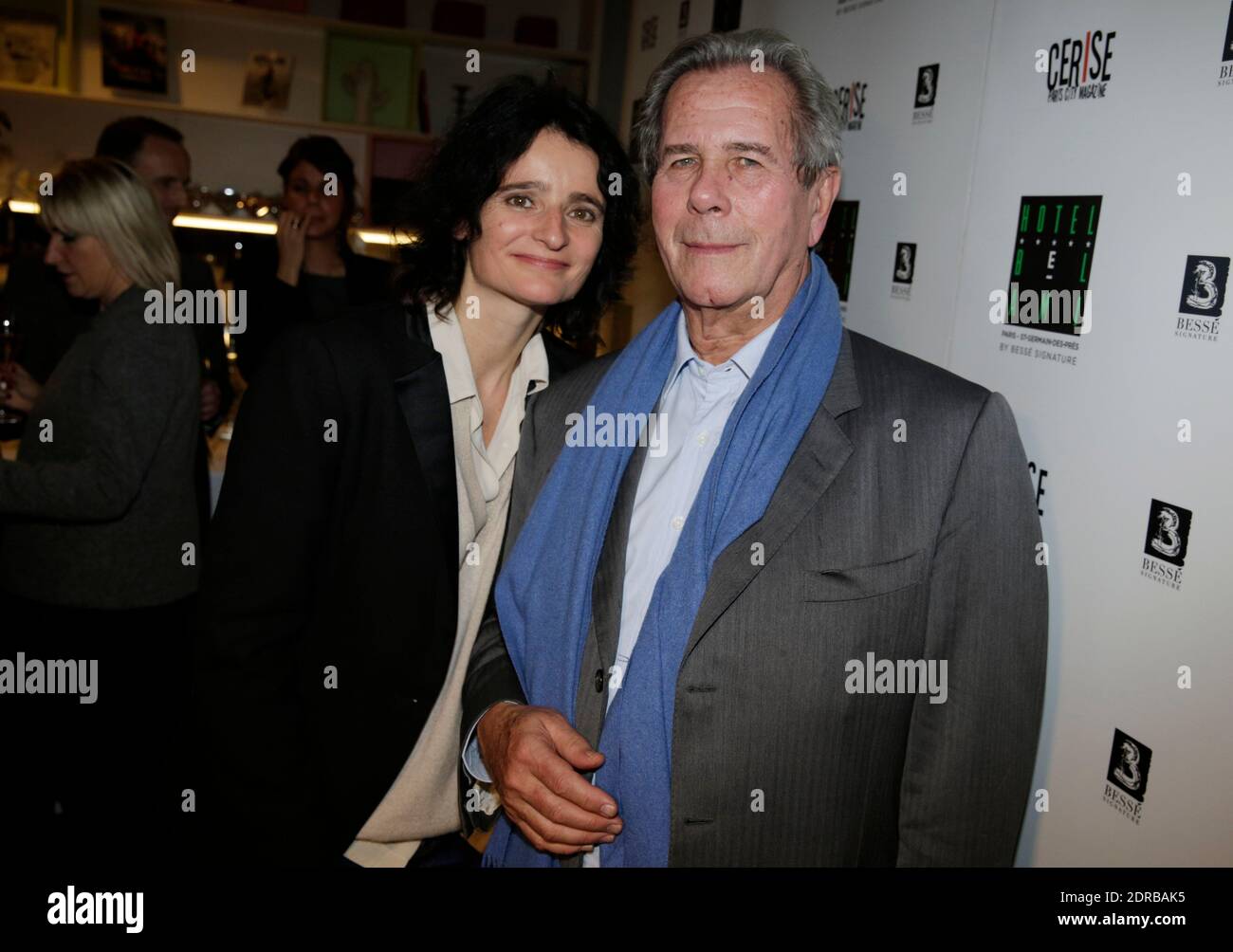 Jean-Louis Debre and his wife Valerie Bochenek attending Cerise ...