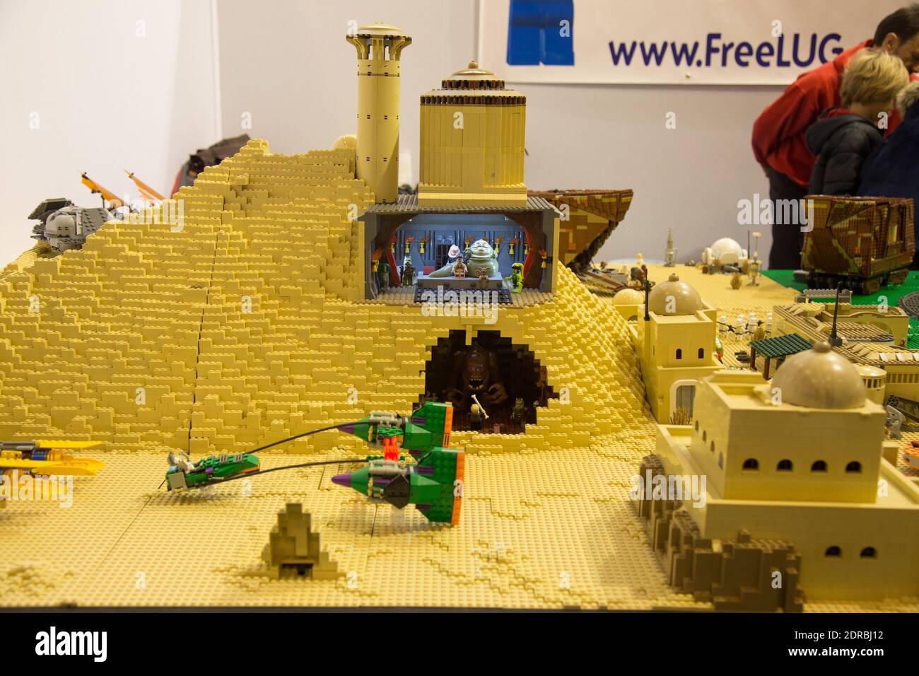 SALON KIDEXPO DE PARIS PORTE DE VERSAILLES - LEGO - STAR WARS Photo by  Nasser Berzane/ABACAPRESS.COM Stock Photo - Alamy