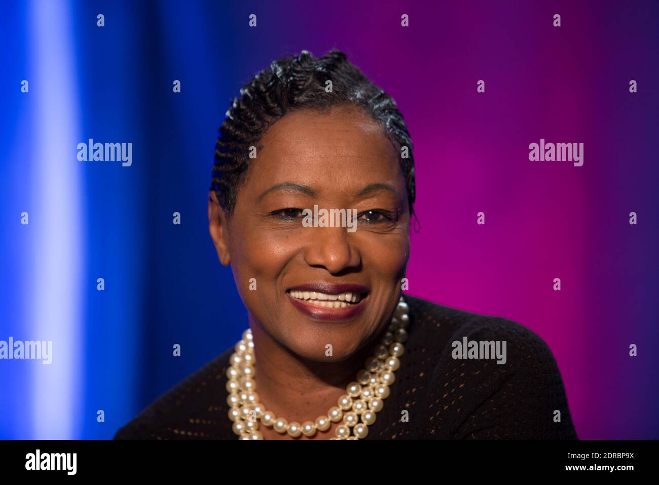 BABETTE DE ROZIERES METTING DE VALERIE PECRESSE CANDIDATE LES REPUBLICAINSUDIMODEM A LA