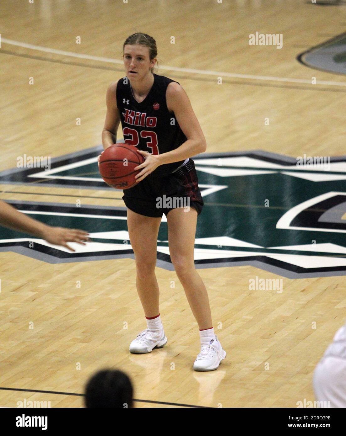 December 20, 2020 - Hawaii -Hilo Vulcans guard Bree Olsen #23 during a ...