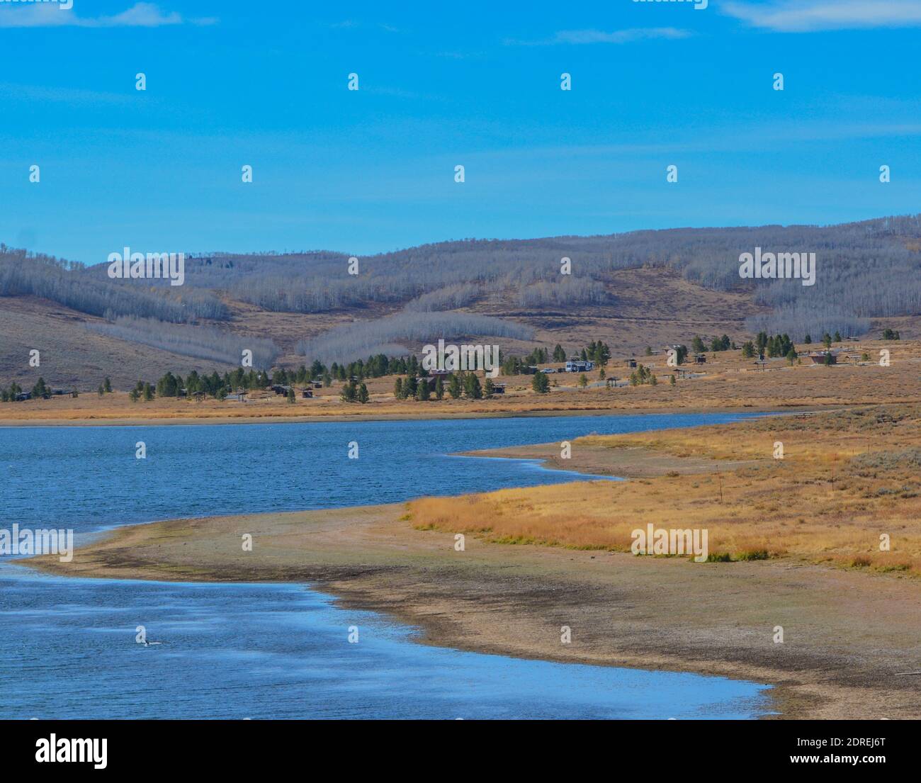 Strawberry Bay Campground on Strawberry Reservoir in Uinta National