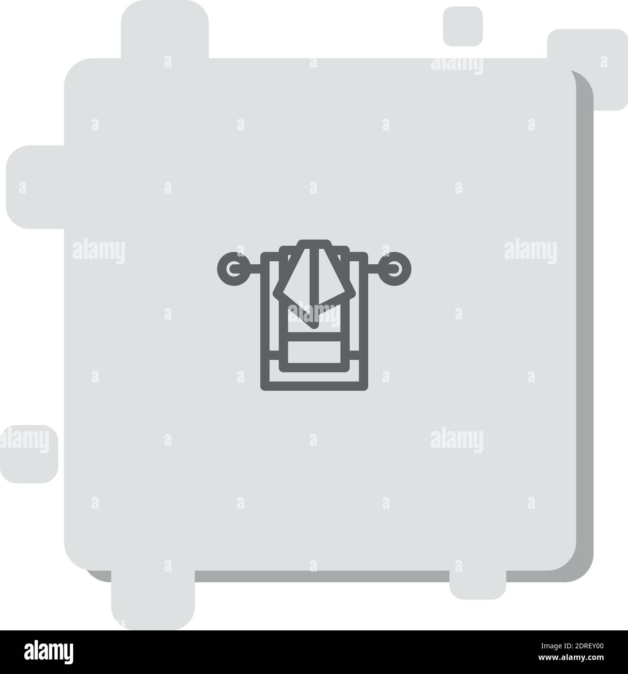 towels vector icon modern simple vector illustration Stock Vector